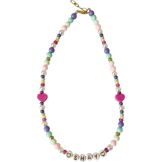 Easter Monogram Necklace