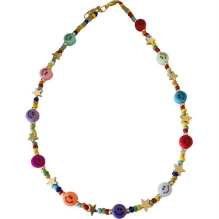 Smiley & Stars Necklace